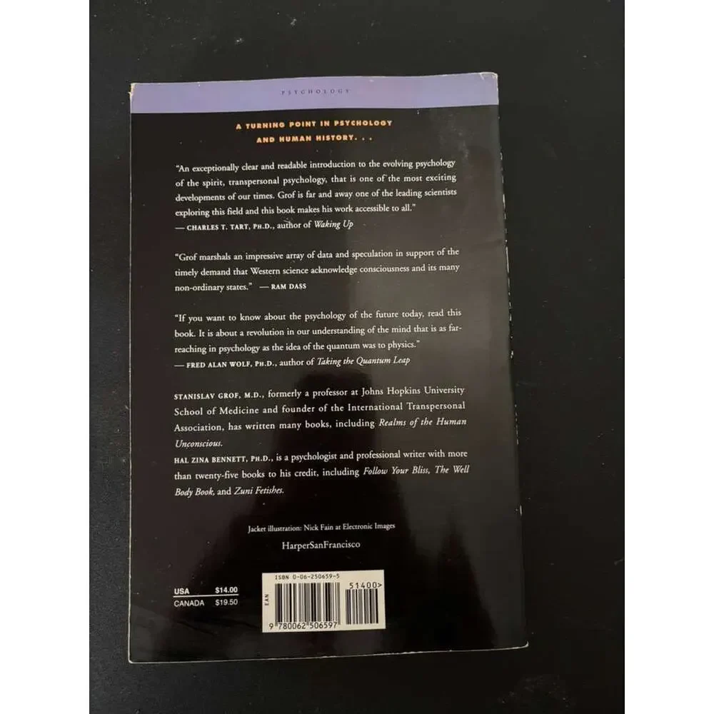 The Holotropic Mind Stanislav Grof Paperback Psychology Consciousness Book